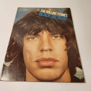 Vintage BOOKLET Regarding The Rolling Stones' 1976 album Black And Blue-READ